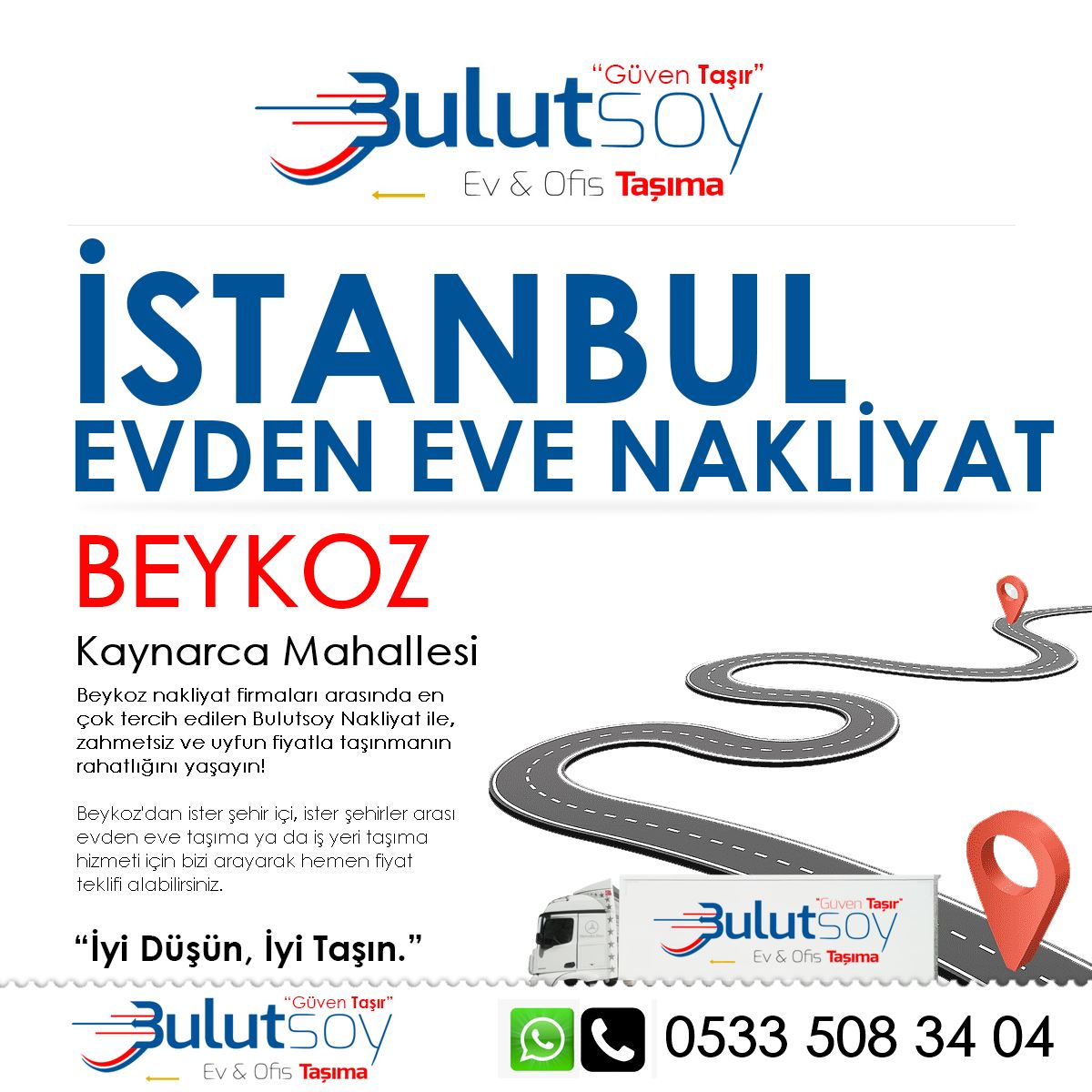 Beykoz Kaynarca'da EVden Eve Nakliyat, İş Yeri Taşıma ve Depolama Hizmeti