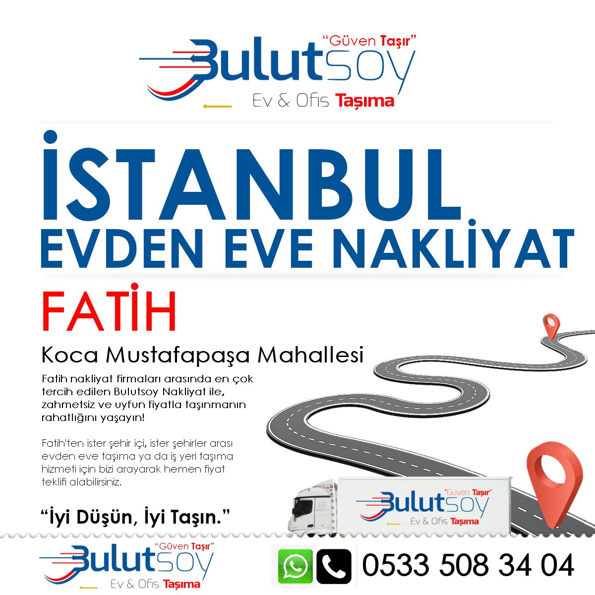 Fatih Koca Mustafapaşa'da EVden Eve Nakliyat, İş Yeri Taşıma ve Depolama Hizmeti