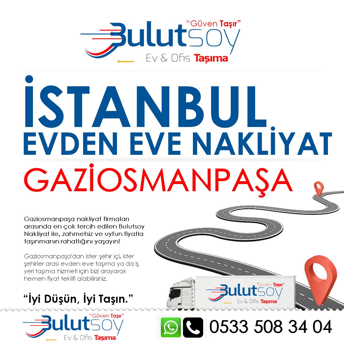 Gaziosmanpaşa EVden Eve Nakliyat
