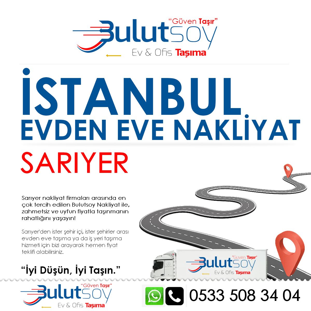 Bulutsoy Sarıyer EVden Eve Nakliyat Şubesi