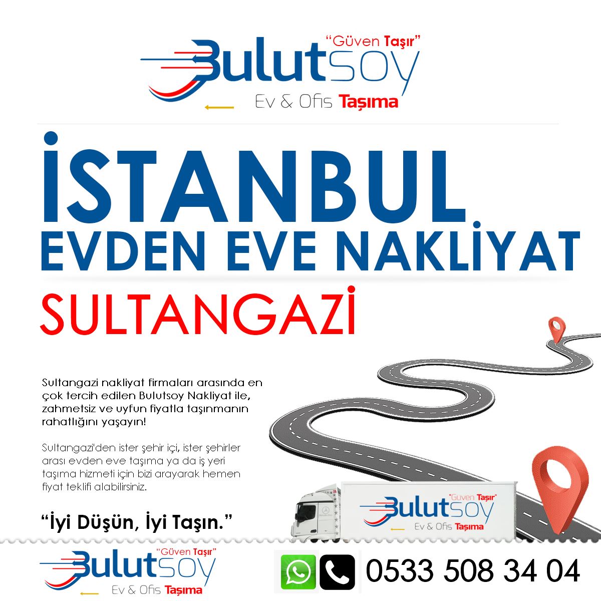 Bulutsoy Sultangazi EVden Eve Nakliyat Şubesi