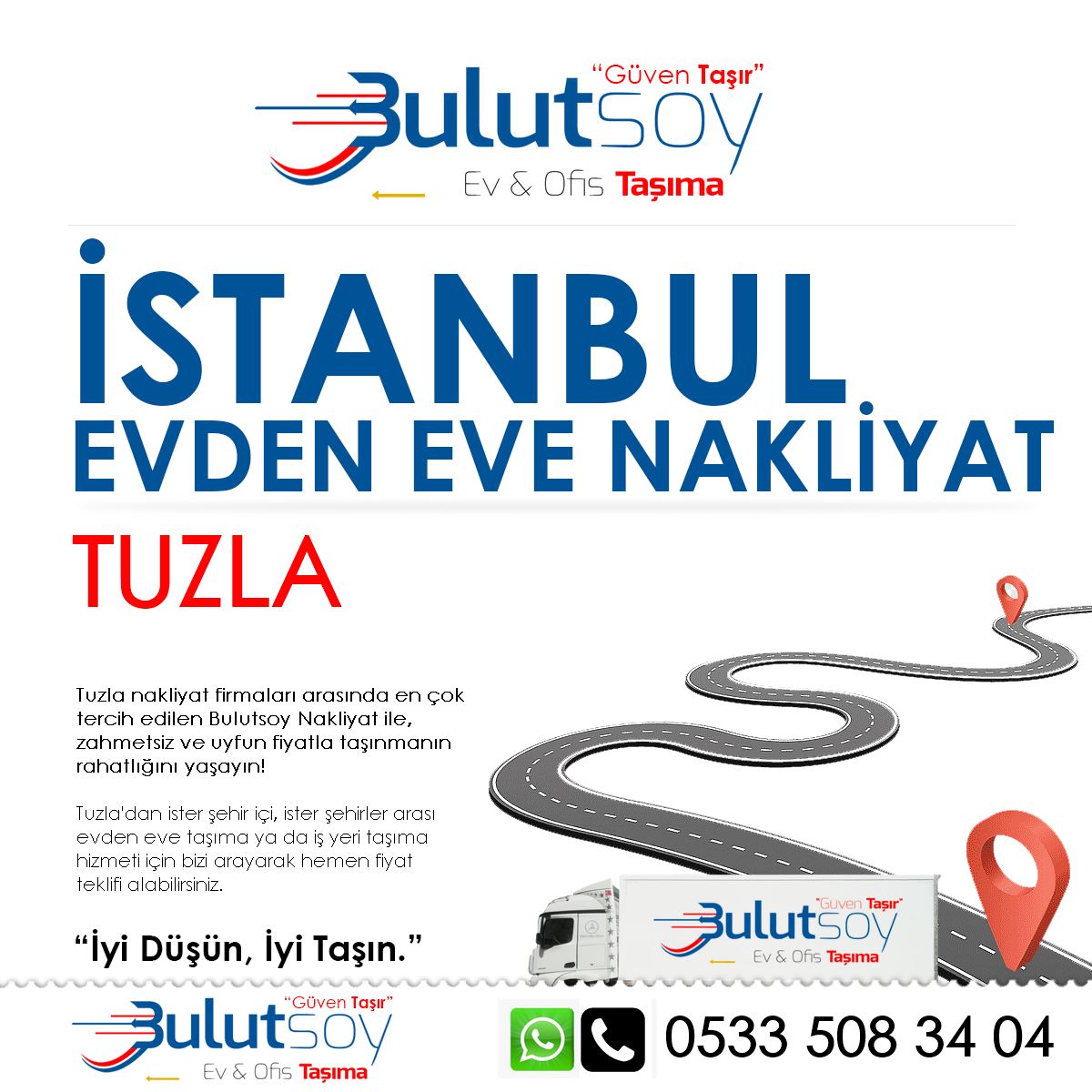 Bulutsoy Tuzla EVden Eve Nakliyat Şubesi