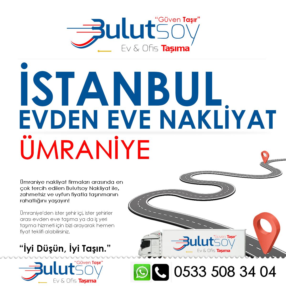 Bulutsoy Ümraniye EVden Eve Nakliyat Şubesi