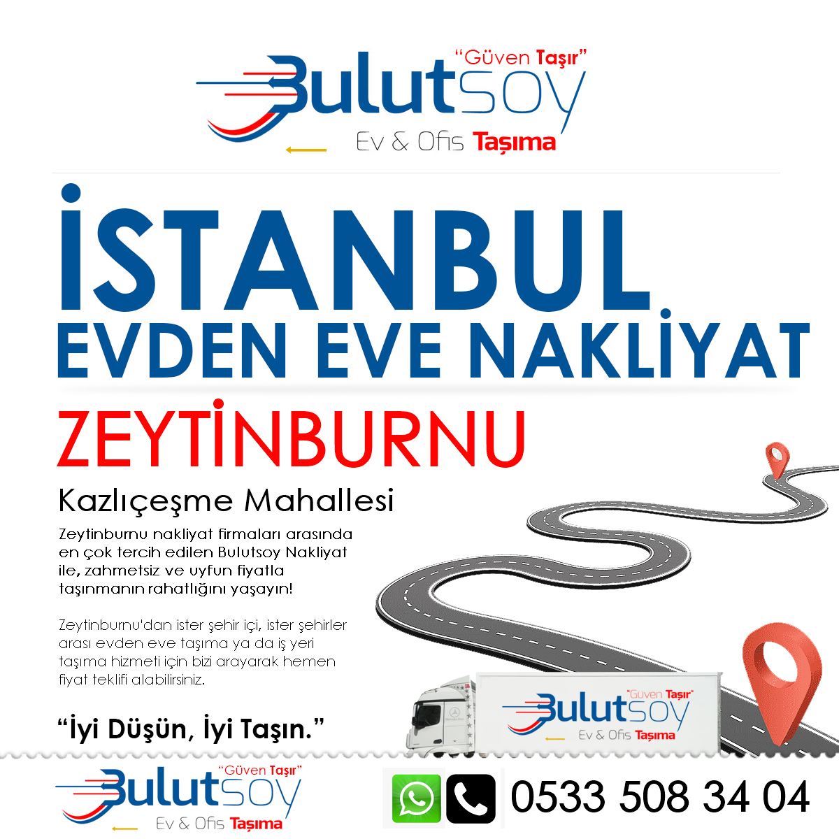 Zeytinburnu Kazlıçeşme'de EVden Eve Nakliyat, İş Yeri Taşıma ve Depolama Hizmeti